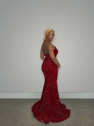 Ruby Gown 'Made to Order'
