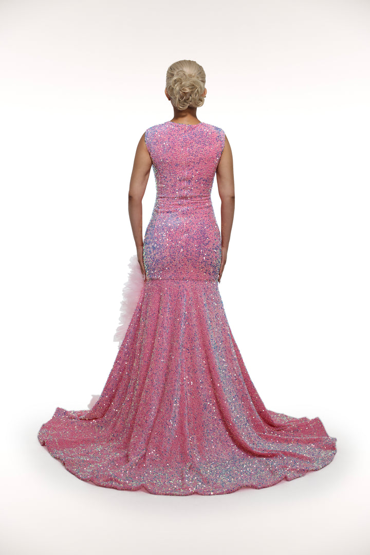 alglist pink dress Rosemary