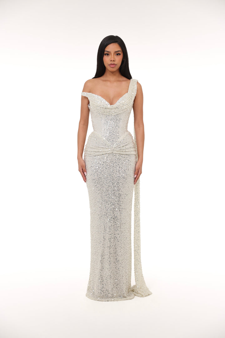 sorelle lace dress Sorelle Black Lace Maxi Dress FINESSE