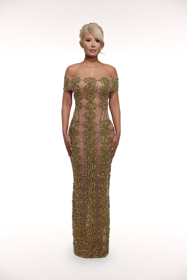 Gold Leaf Dress Alglist Gold Leaf Dress Alglist