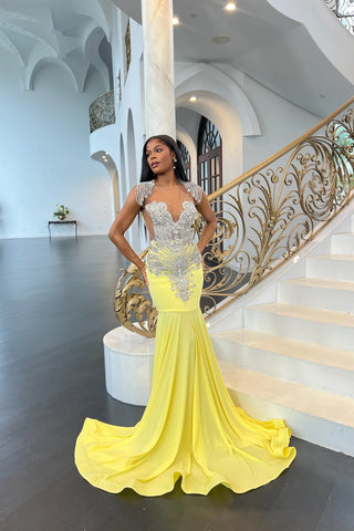 Dayan Gown Yellow