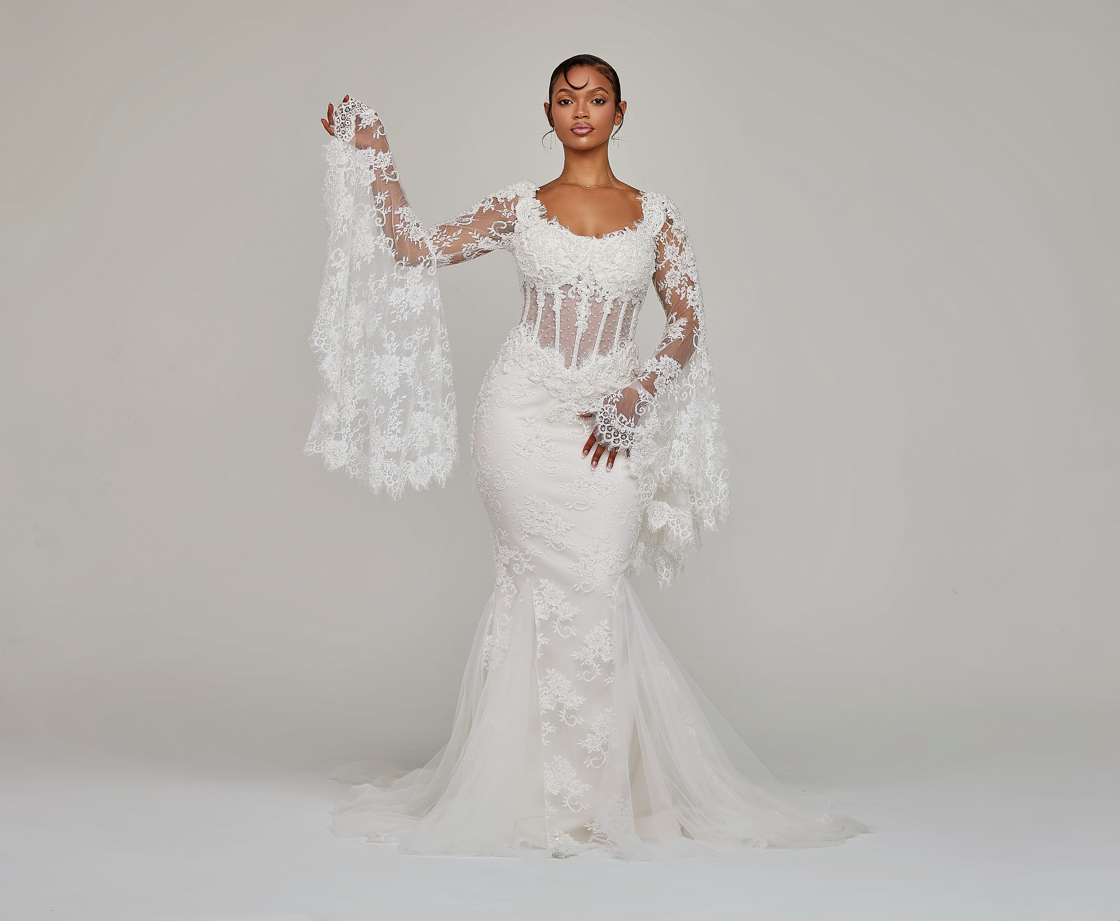 solange wedding dress designer Ice Cool in Crisp White: Solange does Wedding Style