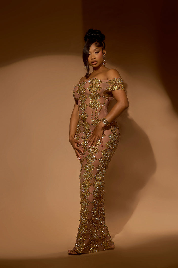 Gold Leaf Dress Gold Leaf Dress