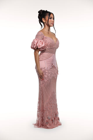 Burlesque Gown “Ready To Ship”