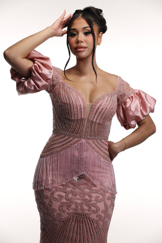 Burlesque Gown “Ready To Ship”