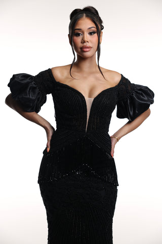 Burlesque Gown “Ready To Ship”
