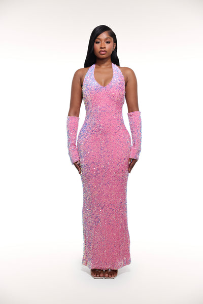 alglist pink dress Maya Pink Alglist