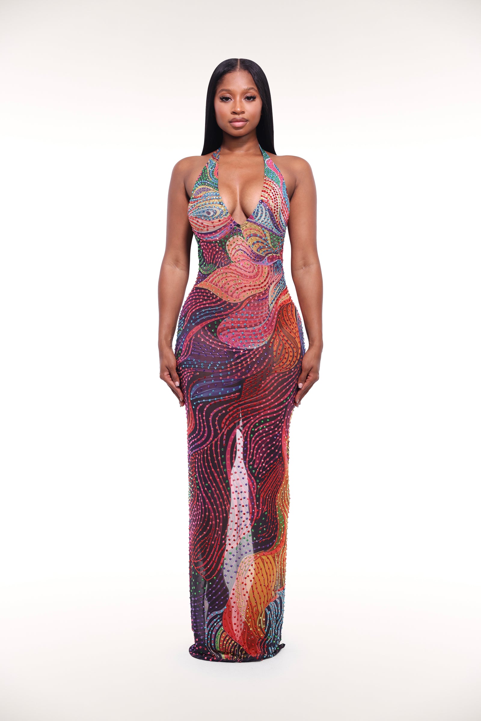 Mirage Multi-Colored Maxi – Alglist