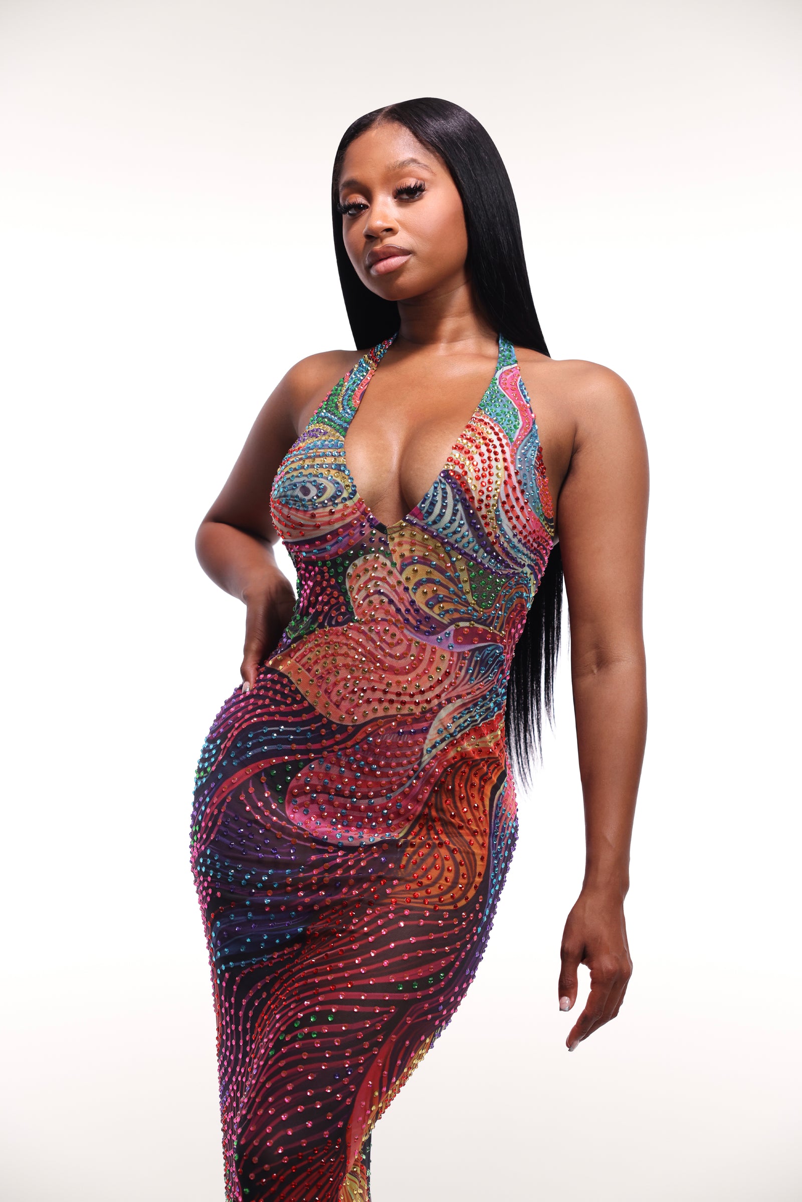 Mirage Multi-Colored Maxi – Alglist