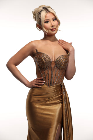 alglist gold dress Golden Hour