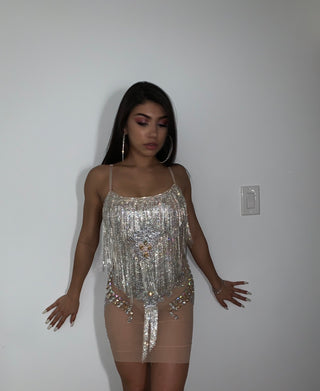 Frosty Mini Dress